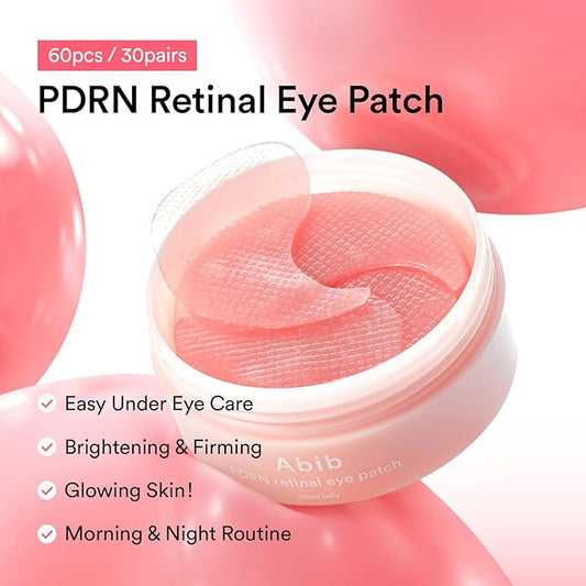 Abib - PDRN Retinal Eye Patch Glow Jelly (60 patches)