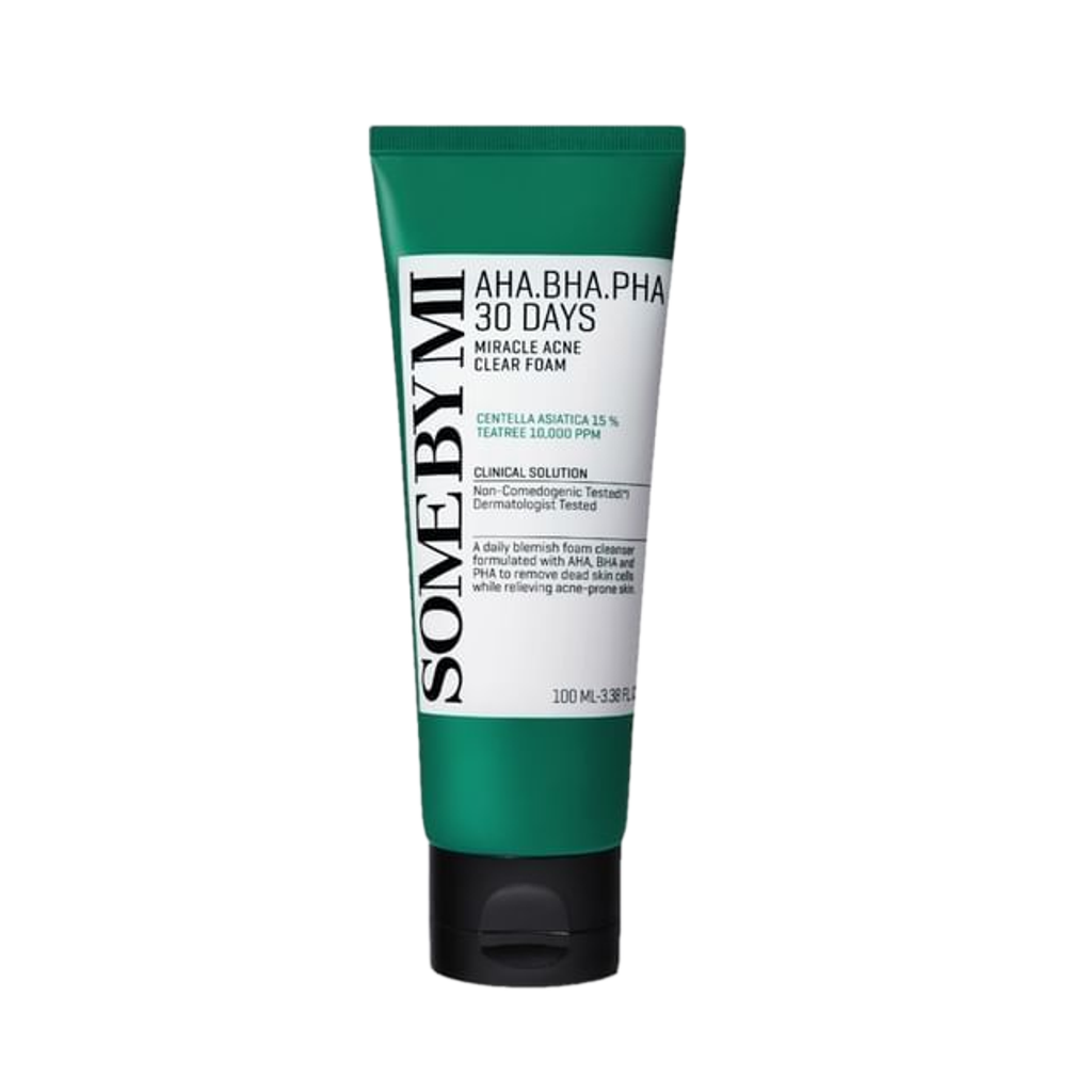 Some by mi AHA,BHA,PHA 30 Days Miracle Acne Clear Foam in Egypt