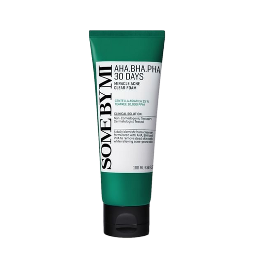 Some by mi AHA,BHA,PHA 30 Days Miracle Acne Clear Foam in Egypt