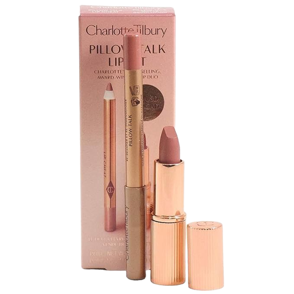Charlotte Tilbury Mini Pillow Talk Lipstick & Liner Set in egypt