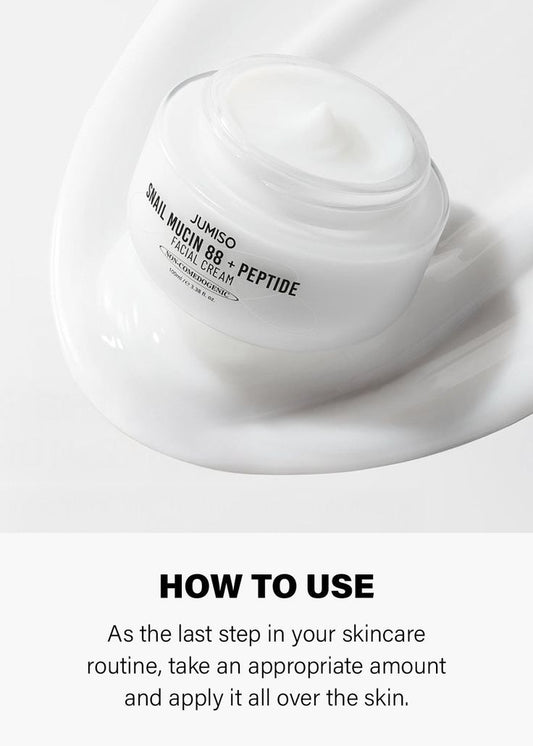 JUMISO - Snail Mucin 88 + Peptide Facial Cream