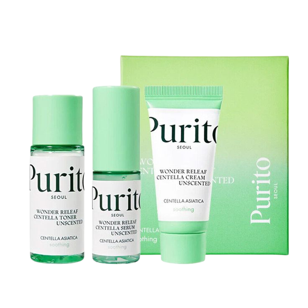 Purito SEOUL - Wonder Releaf Centella Mini Kit Unscented in Egypt