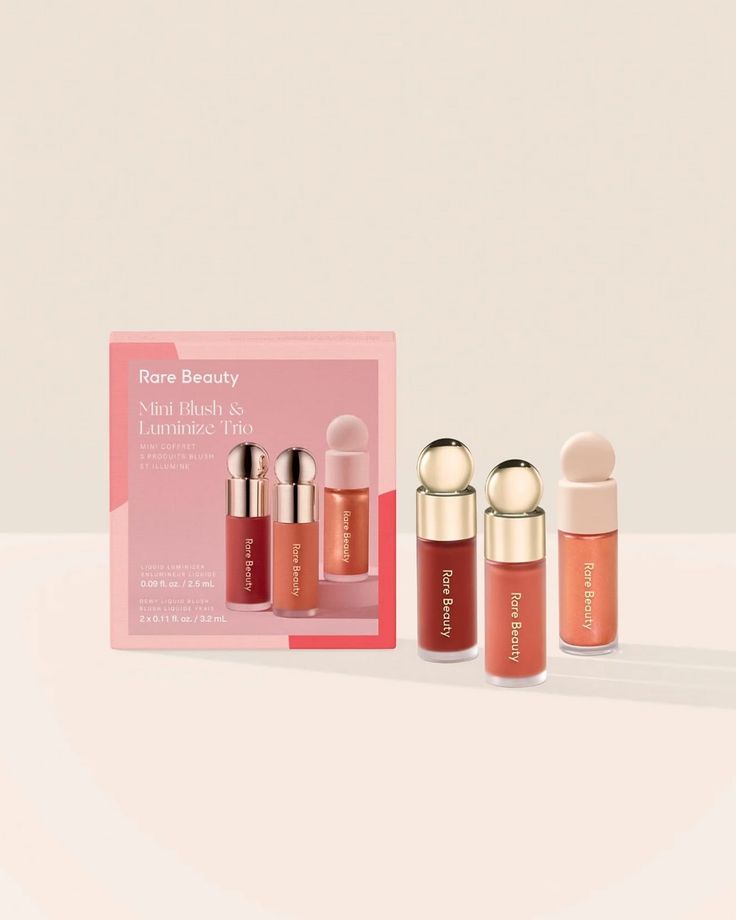 Rare Beauty by Selena Gomez Mini Blush and Luminize Trio