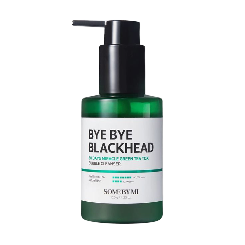 Some by Mi Bye Bye Blackhead 30 Days Miracle Green Tea Tox Bubble Cleanserin Egypt