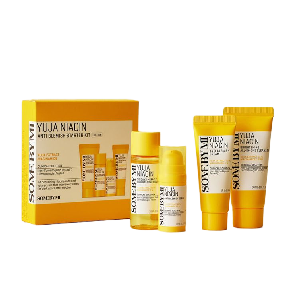 Some by mi Yuja Niacin Anti Blemish Starter Kit in egypt gift set