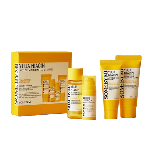 Some by mi Yuja Niacin Anti Blemish Starter Kit in egypt gift set
