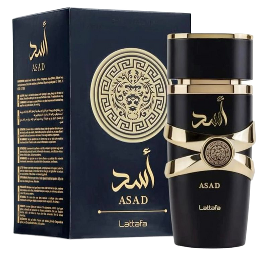 Lattafa Asad Eau De Perfume Natrual Spray 100Ml