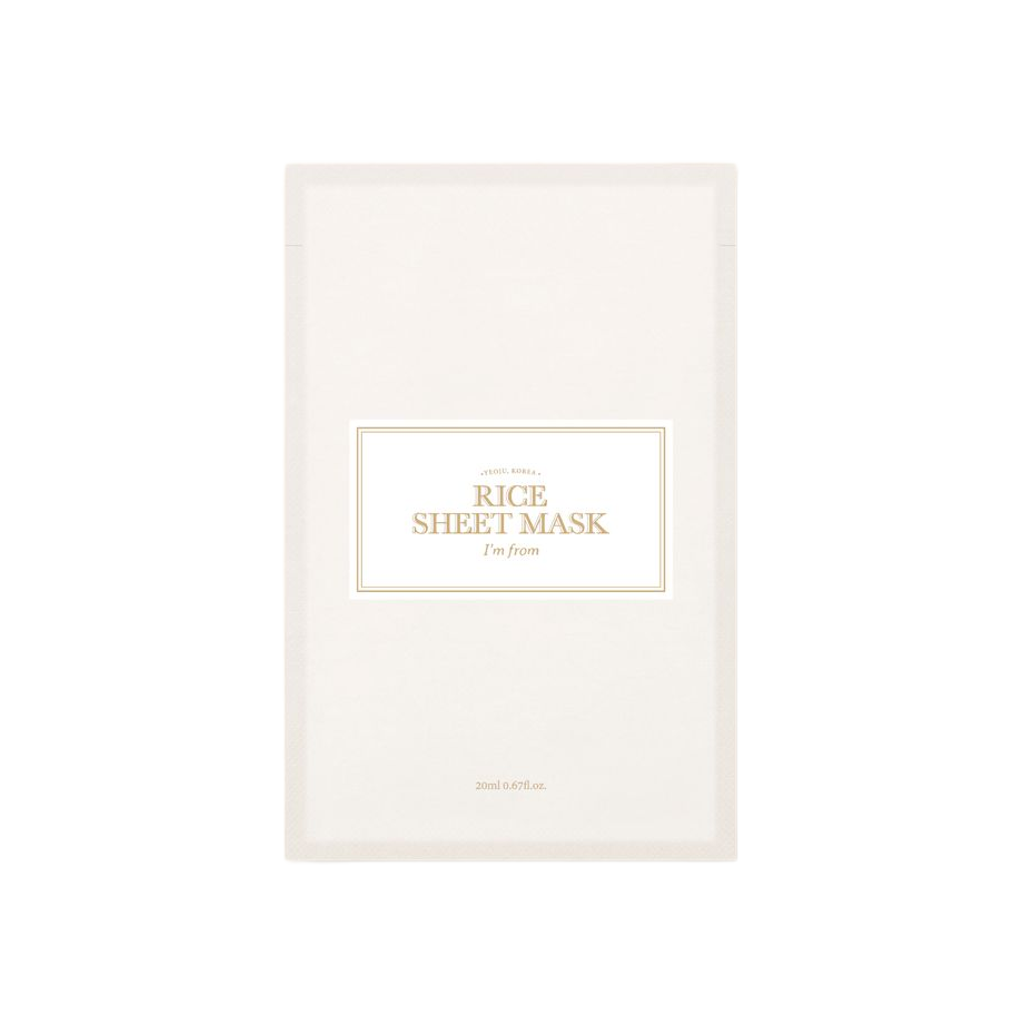 I'm from - Rice Sheet Mask