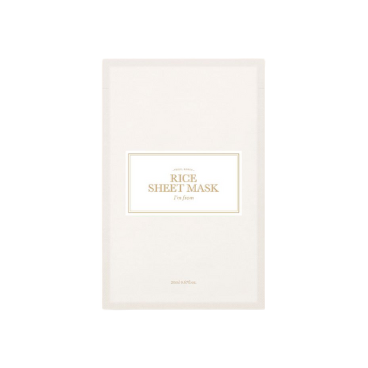 I'm from - Rice Sheet Mask
