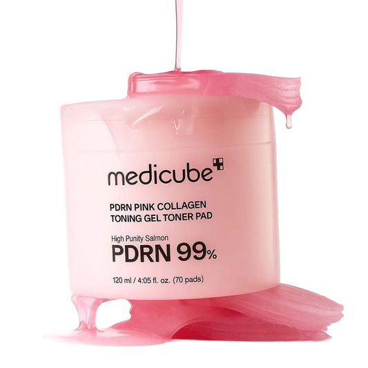 medicube - PDRN Pink Collagen Toning Gel Toner Pad (70 Pads)