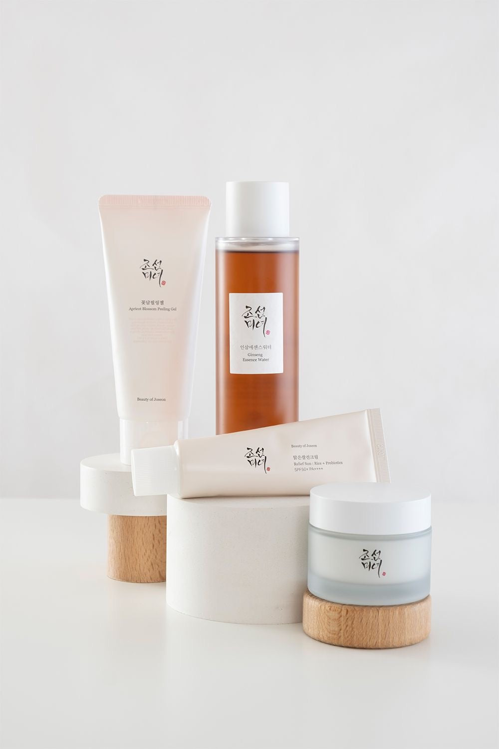 Korean and international skincare products in Egypt, including cleansers, serums, and moisturizers from brands like COSRX, Laneige, and Some By Mi.