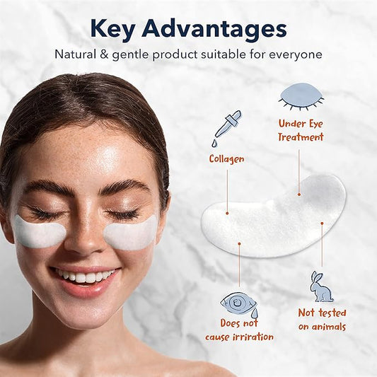 PUREDERM - Collagen Eye Zone Mask (30 pcs)