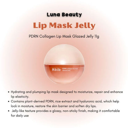 Abib - PDRN Collagen Lip Mask Glazed Jelly 11g