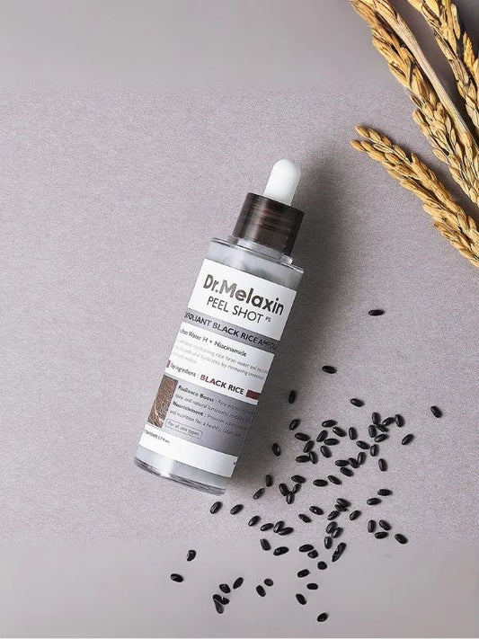 Dr. Melaxin Peel Shot Exfoliant Ampoule Rice & Black Rice 80ml