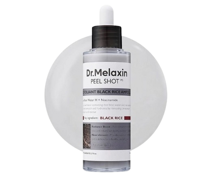 Dr. Melaxin Peel Shot Exfoliant Ampoule Rice & Black Rice 80ml