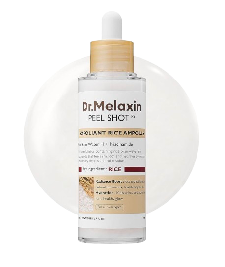 Dr.Melaxin Peel Shot Exfoliant White Rice Ampoule