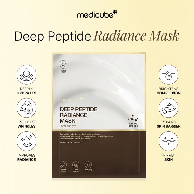 Medicube - Deep Peptide Radiance Mask