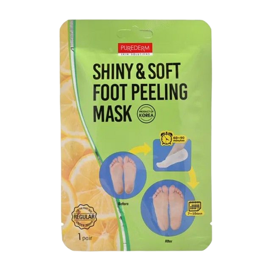 PUREDERM - Shiny & Soft Foot Peeling mask in Egypt