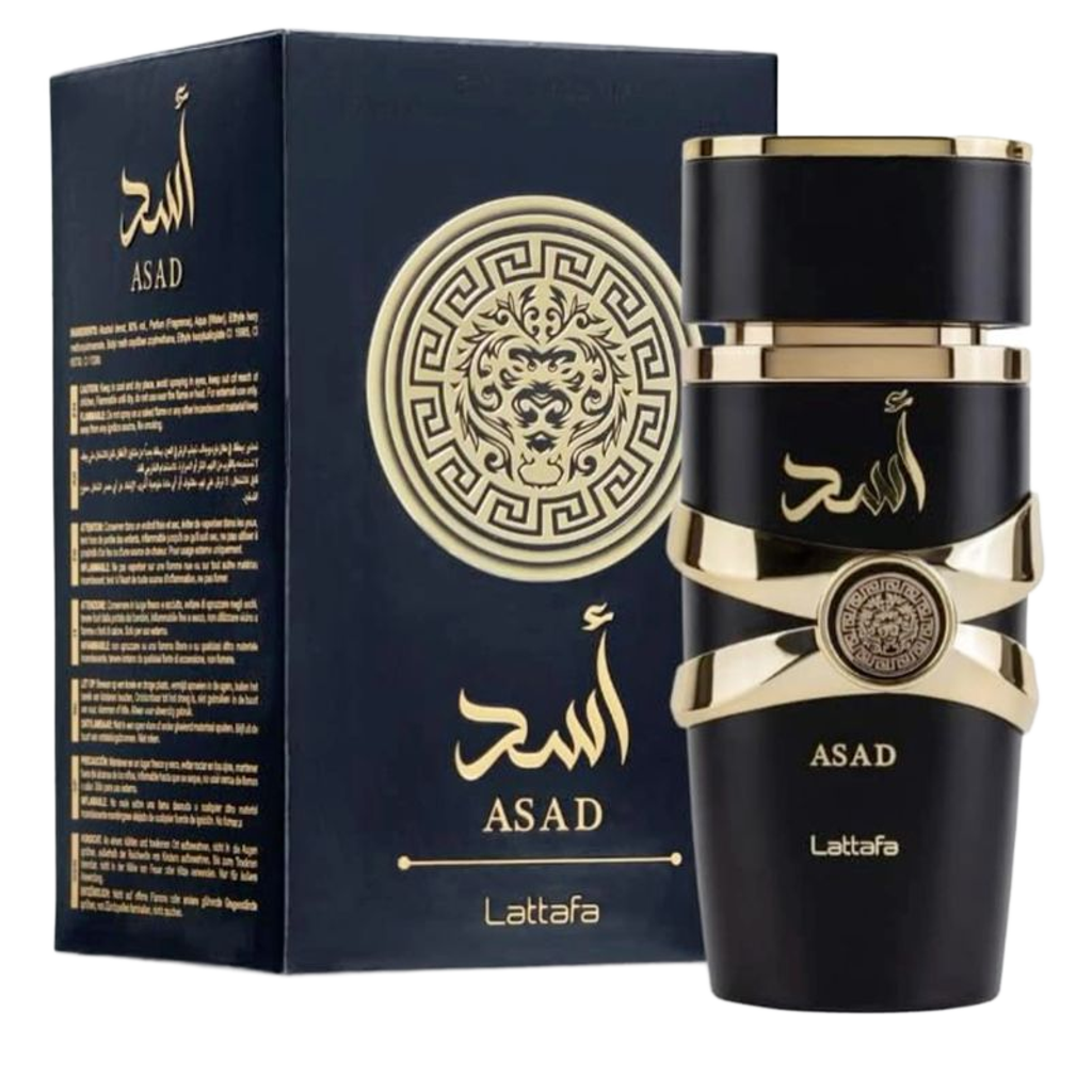 Lattafa Asad Eau De Perfume Natrual Spray 100Ml