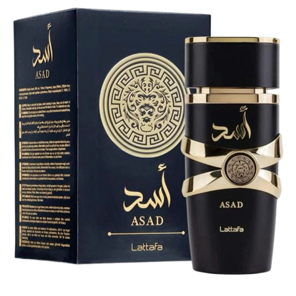 Lattafa Asad Eau De Perfume Natrual Spray 100Ml