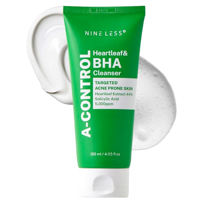 NINELESS - A-Control Heartleaf & BHA Cleanser 120ml