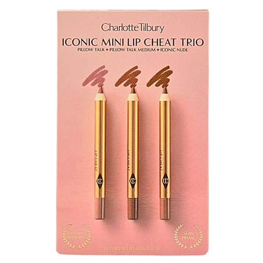 Charlotte Tilbury Mini Iconic Lip Cheat Lip Liner Trio