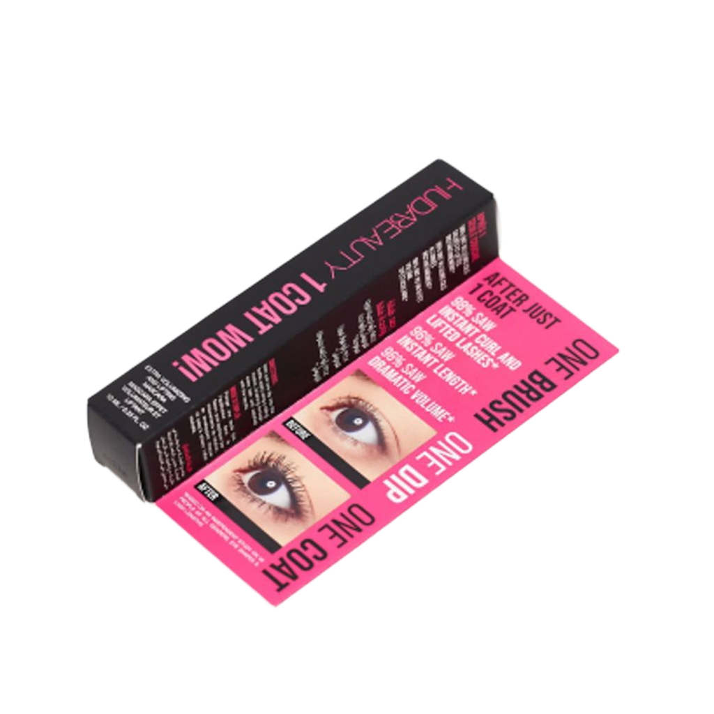 HUDA BEAUTY Mini 1 Coat WOW! Extra Volumizing and Lifting Mascara 0.23 fl oz. / 7 mL