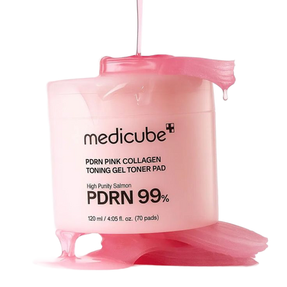 medicube - PDRN Pink Collagen Toning Gel Toner Pad (70 Pads)
