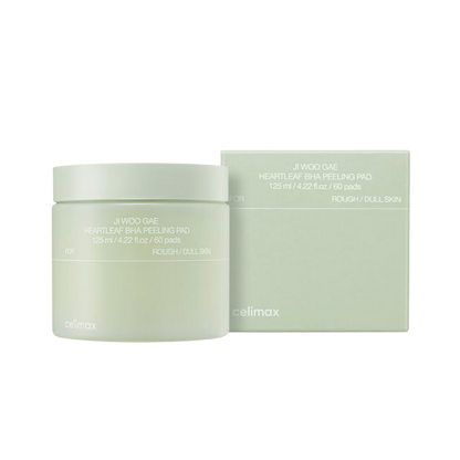celimax - JIWOOGAE Heartleaf BHA Peeling Pad (60pcs)