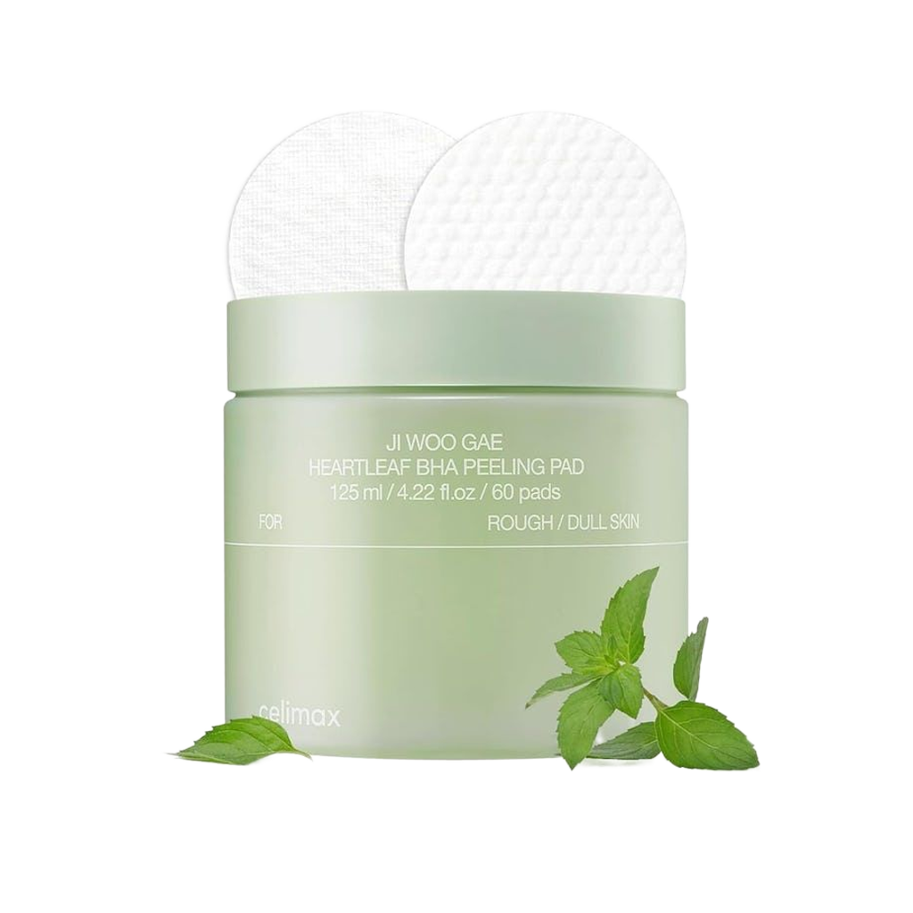 celimax - JIWOOGAE Heartleaf BHA Peeling Pad (60pcs)