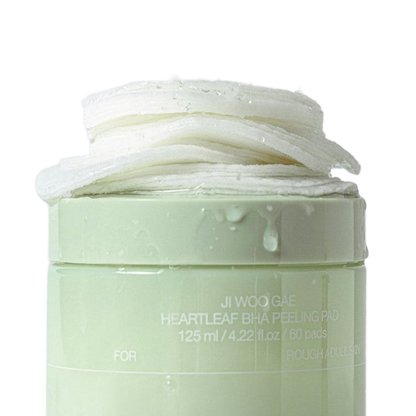 celimax - JIWOOGAE Heartleaf BHA Peeling Pad (60pcs)