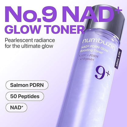 numbuzin - No.9 NAD+ PDRN Glow Boosting Toner 150ml
